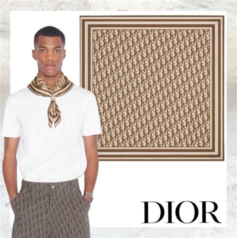 dior oblique bandana|christian dior bandana top.